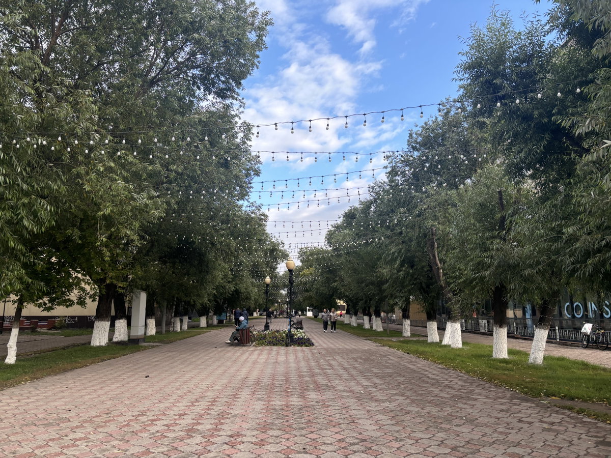 Kazakhstan’s Constitution Street, Petropavlovsk, Kazakhstan, 2024