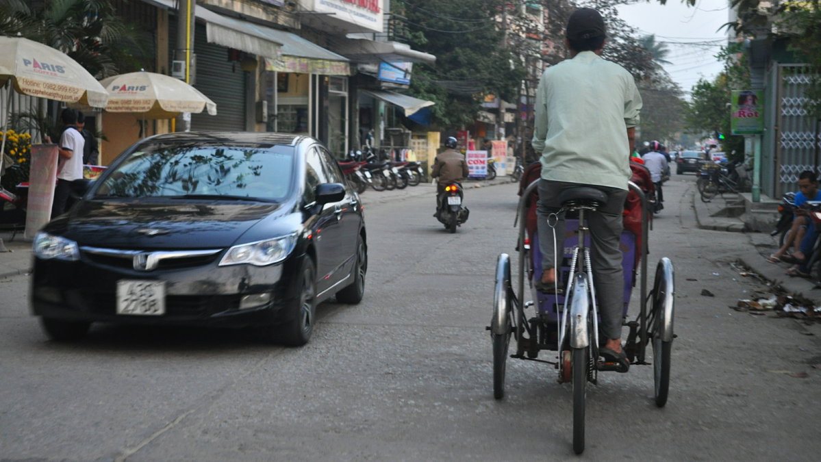 Cyclo Ahead, Hue, Vietnam, Hue, Vietnam, 2012
