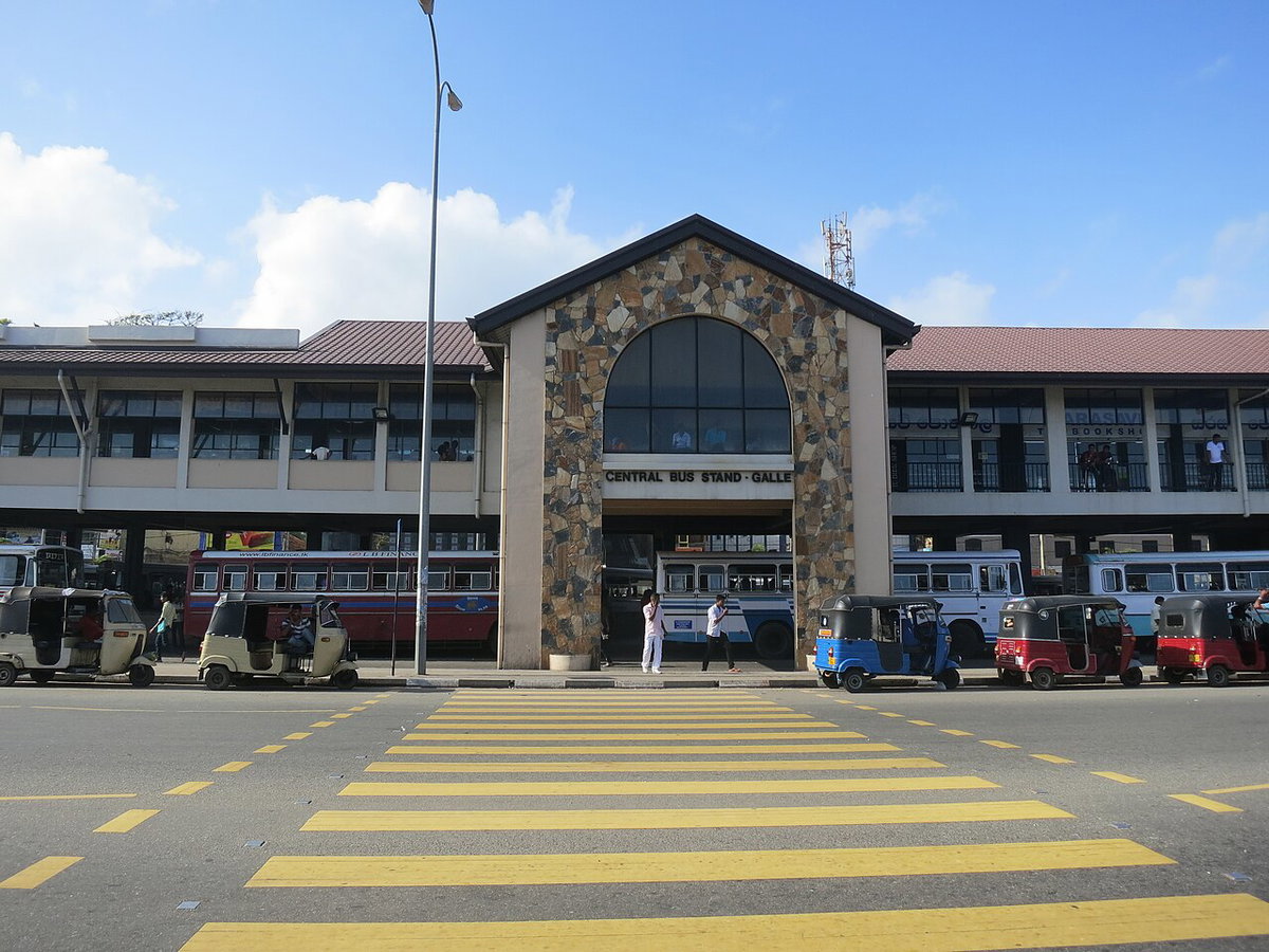 Galle Central Bus Stand, Galle, Sri Lanka, 2013