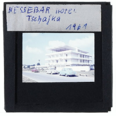 EU: Nessebar, Hotel Tschaika (1961), Nessebar, 1961