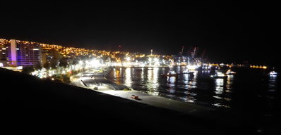 Valparaiso at night, Valparaíso, 2019