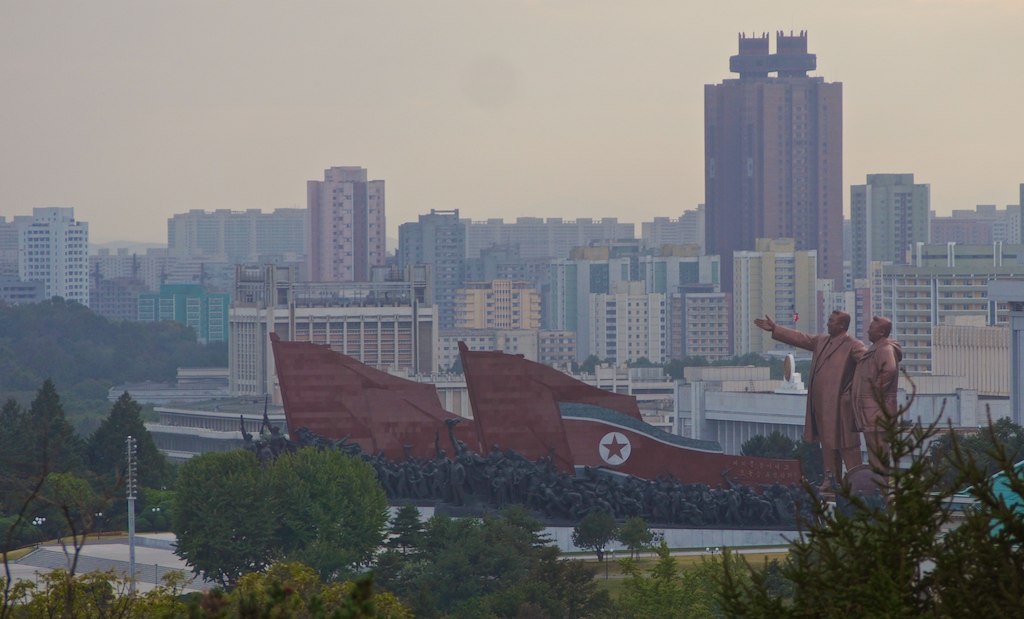 Mansudae Grand Monument Pyongyand, DPRK, Pyongyang, North Korea, 2013