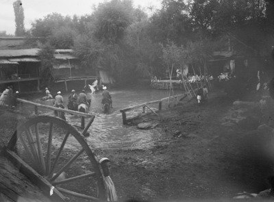 EU: majatalo ja aidattu vesiallas (1907), Tashkent, Uzbekistan, 1907
