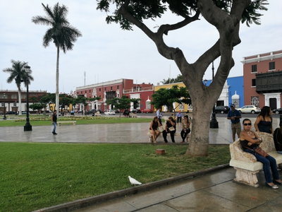 Plaza de Armas de Trujillo el gener, Trujillo, 2017