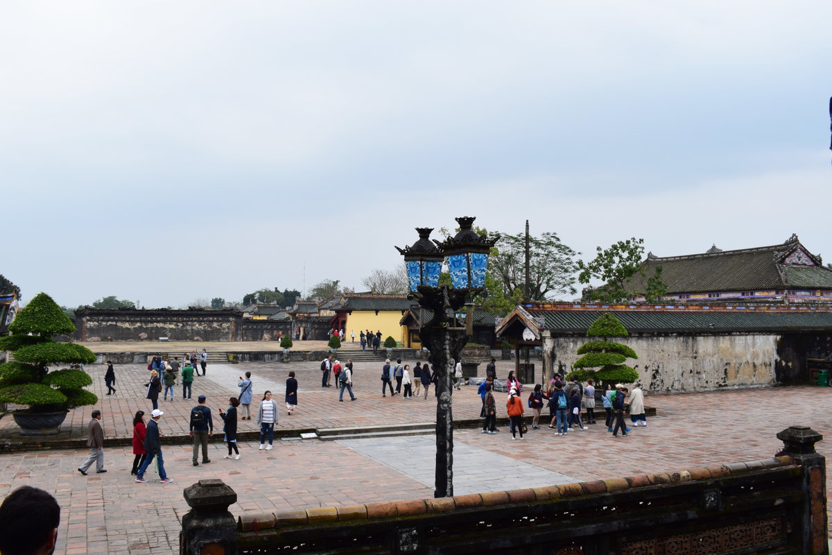Inside the Purple Forbidden City, Huế, Hue, Vietnam, 2018