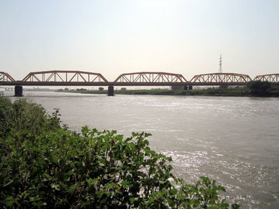 White Nile Bridge, Omdurman to Khartoum, Sudan, Omdurman, 2013