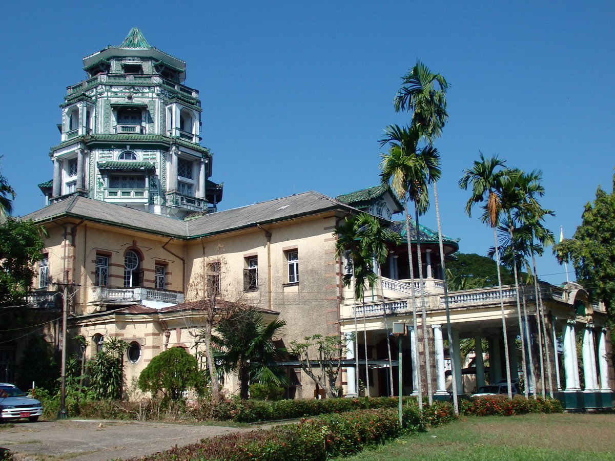 Chin Tsong Palace (Fine Art School), Yangon, Myanmar, 2014
