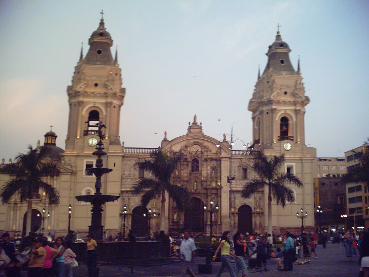 Catedral en Plaza de Armas, Lima, Lima, Peru, 2007