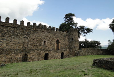 Bakaffa's Palace 01, Gondar, 2012