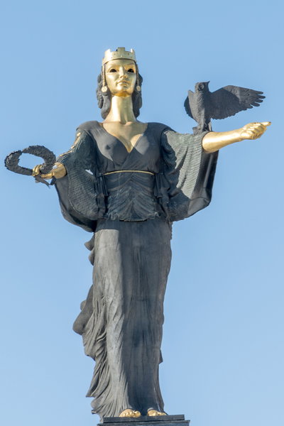 Statue of St. Sofia, Sofia, 2015