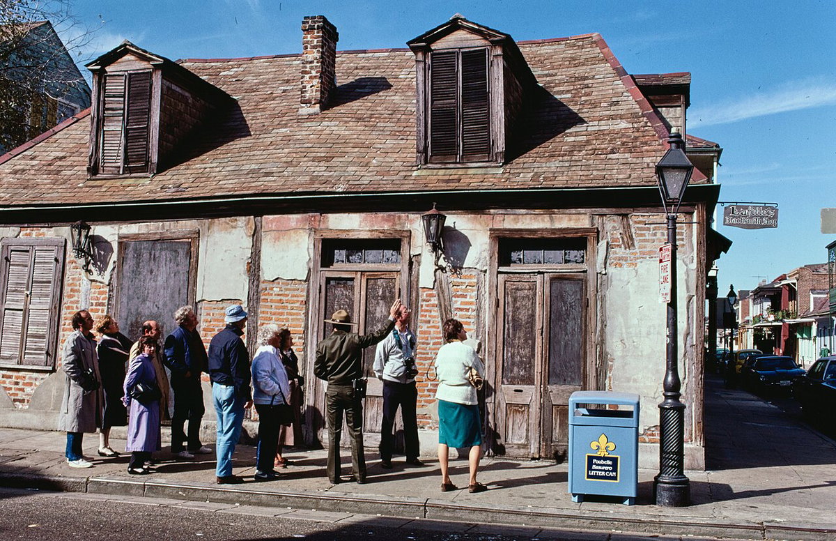 Lafittes Blacksmith Shop, French Quarter, New Orleans (1985), New Orleans, USA, 1985