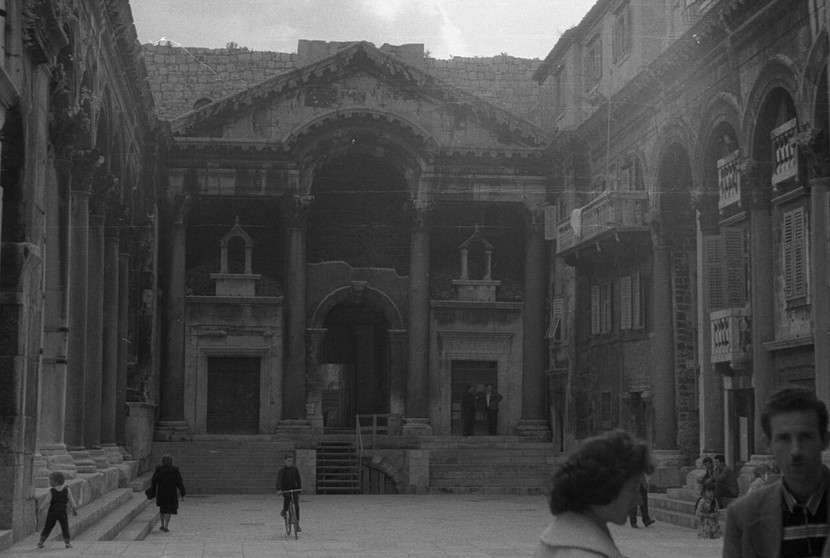 Pałac Dioklecjana - Split, Split, Croatia, 1960