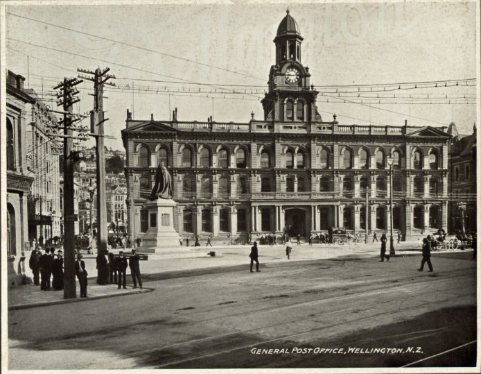 GPO Wellington, Wellington, New Zealand, 1910