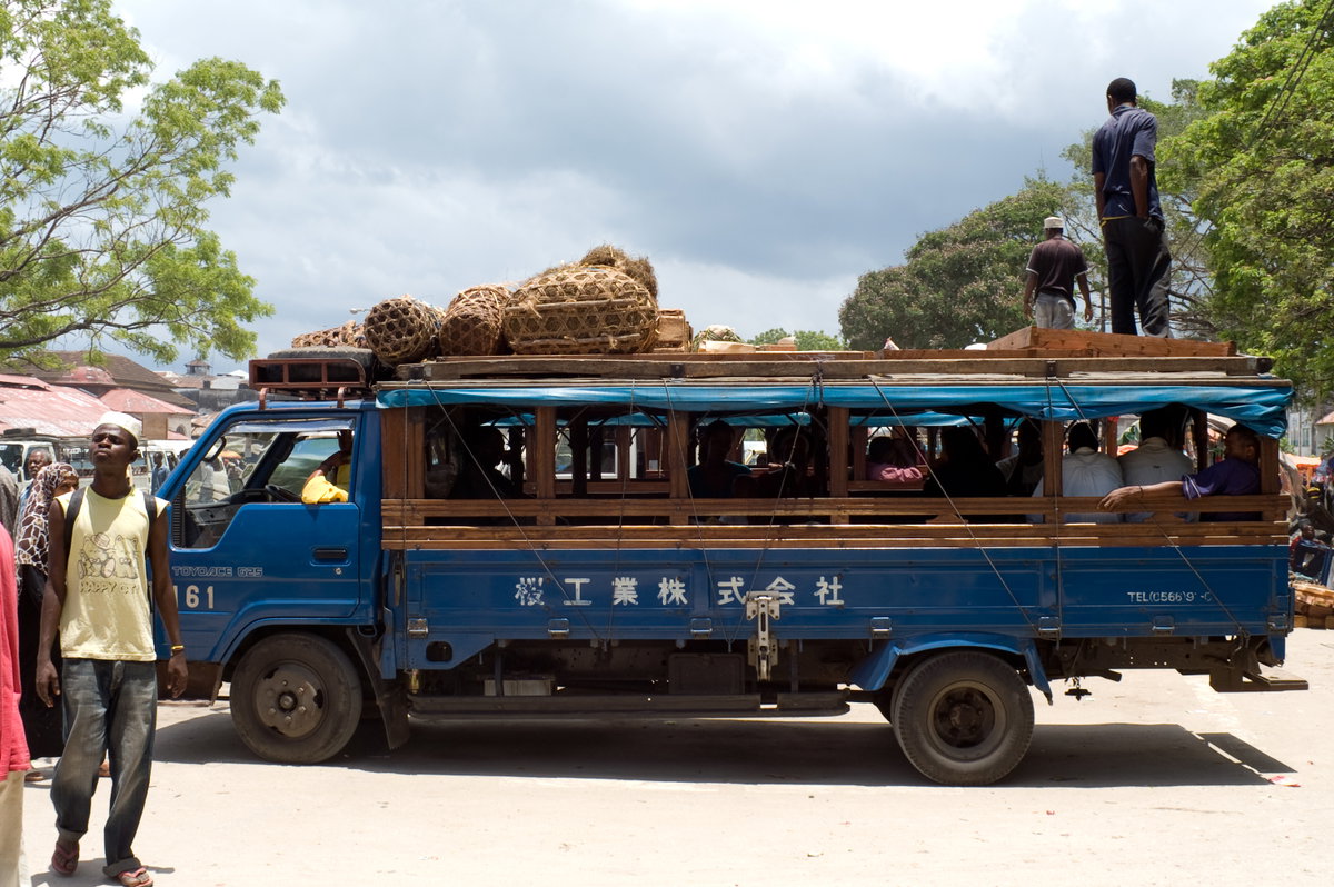 Bus Stone Town, Stone Town, Zanzibar, Tanzania, 2007