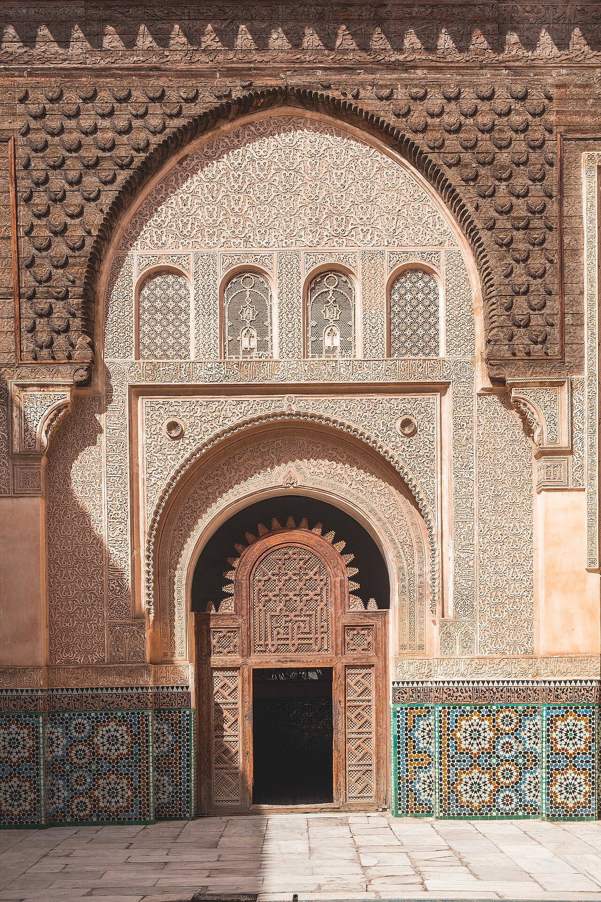 Ben Youssef Madrasa, Marrakech, Morocco, 2017