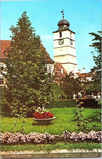 EU: Sibiu - Turnul Sfatului (Council Tower) (1970), Sibiu, 1970