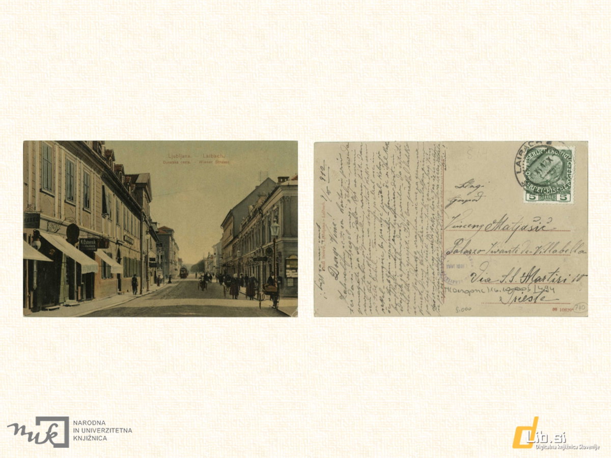 EU: Slovenska cesta; Ljubljana (1880), Ljubljana, Slovenia, 1880