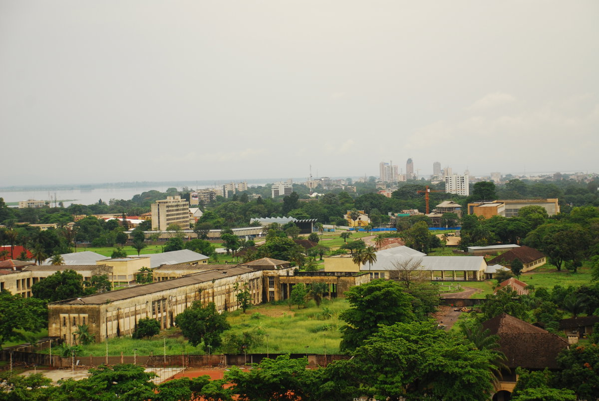 Kinshasa from the 16th floor, Kinshasa, DR Congo, 2007
