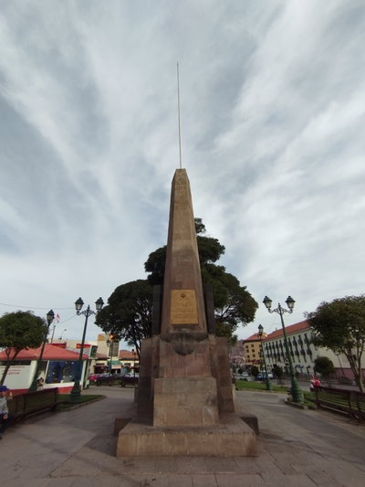 Obelisco del Parque Orellana Pumaqchupan 03, Cusco, 2023