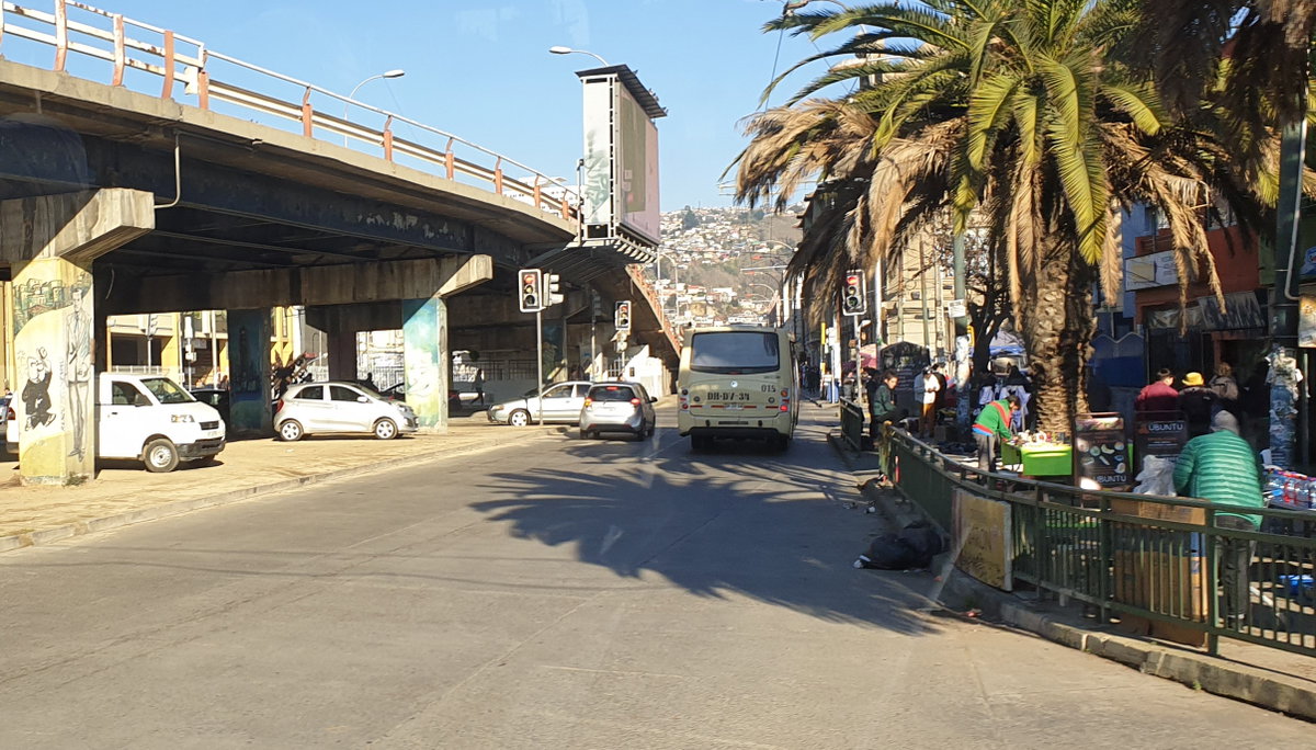 Random street shot, Valparaíso, Chile, 2019