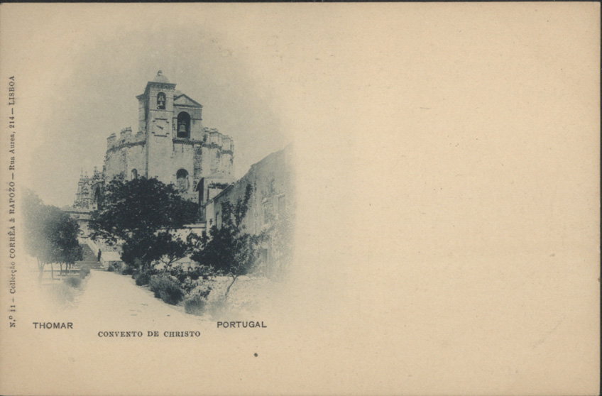 EU: Convento de Christo, Thomar, Portugal (1900), Tomar, Portugal, 1900