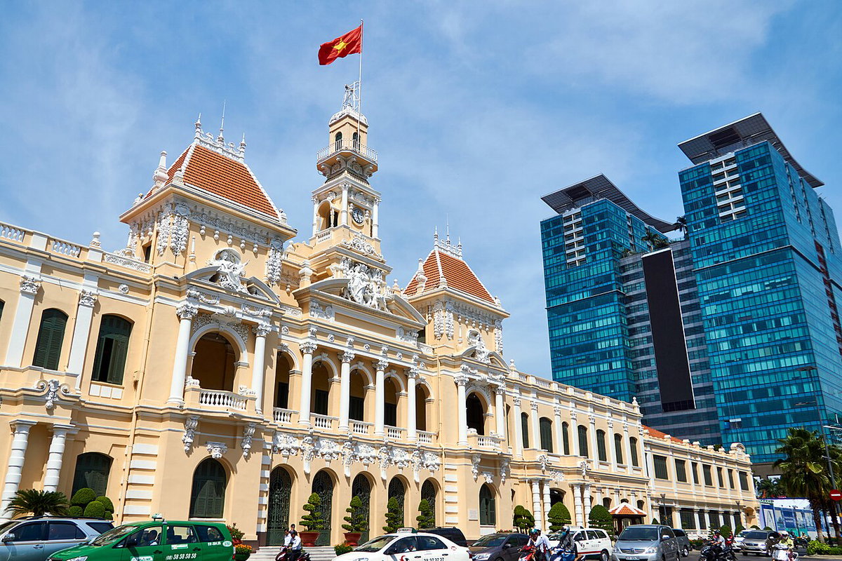 Saigon City Hall, Ho Chi Minh City, Vietnam, 2015