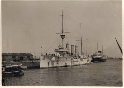 EU: Fylgia i Montevideo (1922), Montevideo, 1922