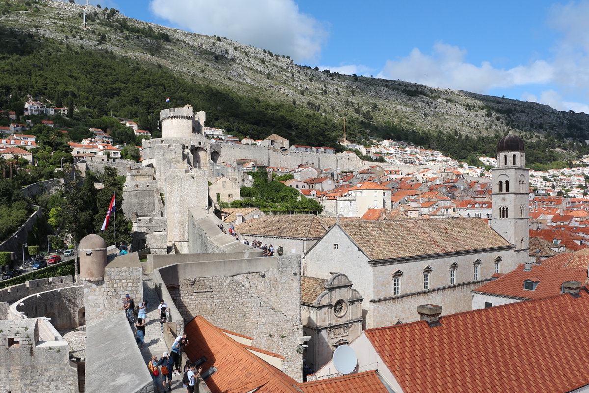City walls of Dubrovnik 05, Dubrovnik, Croatia, 2019