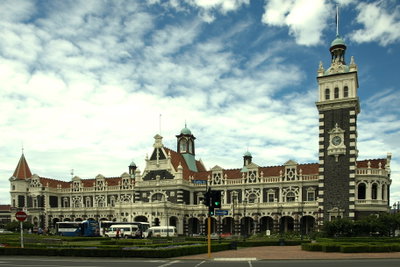 Dunedin railway station, Dunedin, 2009