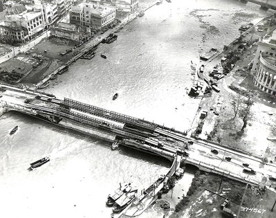 Jones Bridge, Manila - 10 July, Manila, 1945