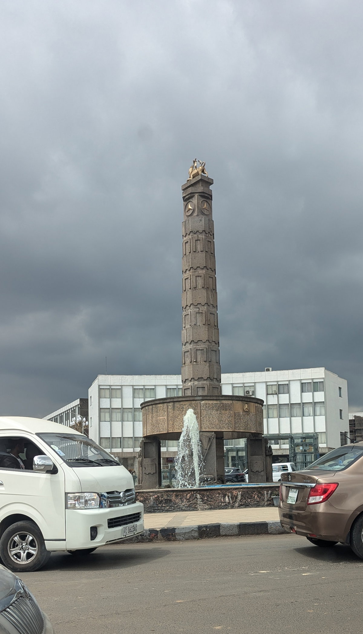 Meyazia 27 monument, Addis Ababa, Ethiopia, 2024