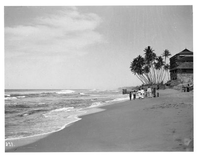 EU: Colombo, Szene am Strand (1913) #1, Colombo, 1913
