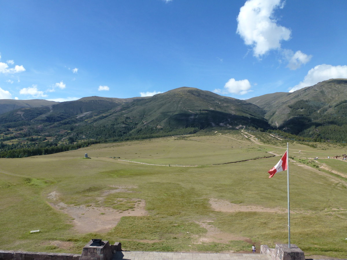 Lugar actual de la Batalla de Ayacucho, Ayacucho, Peru, 2012