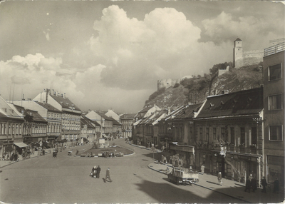 Trenčín - Stalinovo námestie (1955), Trenčín, 1955