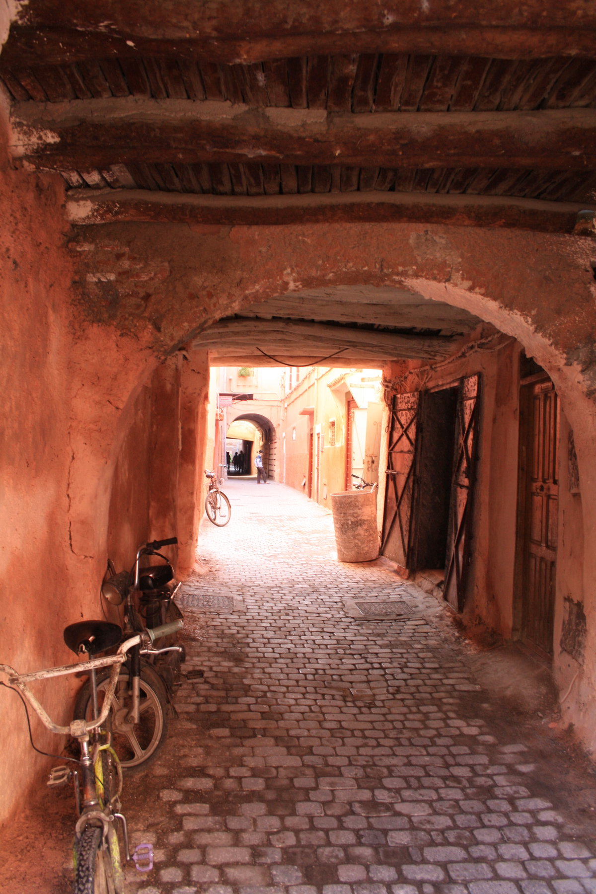 Alley in Medina, Marrakech, Morocco, 2010