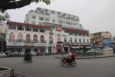 AIA building, Hanoi — photos through time