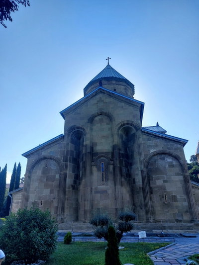 East facade of the Samtavro Monastery main church, Mtskheta, Georgia 02, Mtskheta, 2024