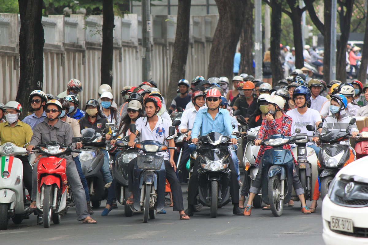 Scooter Power, Ho Chi Minh City, Vietnam, 2012