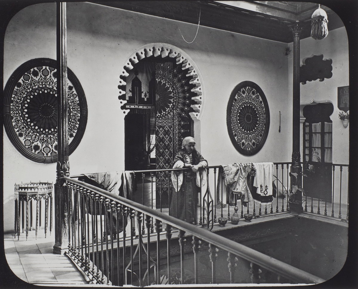 EU: "Gallerie im I. Stockwerk" in Tétouan (1880), Tetouan, Morocco, 1880