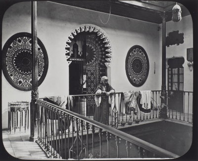 EU: "Gallerie im I. Stockwerk" in Tétouan (1880), Tetouan, 1880