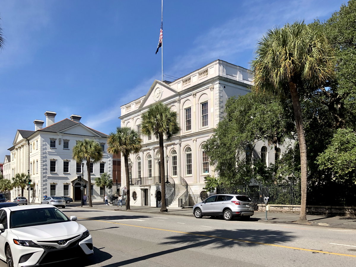 Charleston City Hall, French Quarter, Charleston, SC, Charleston, United States, 2019