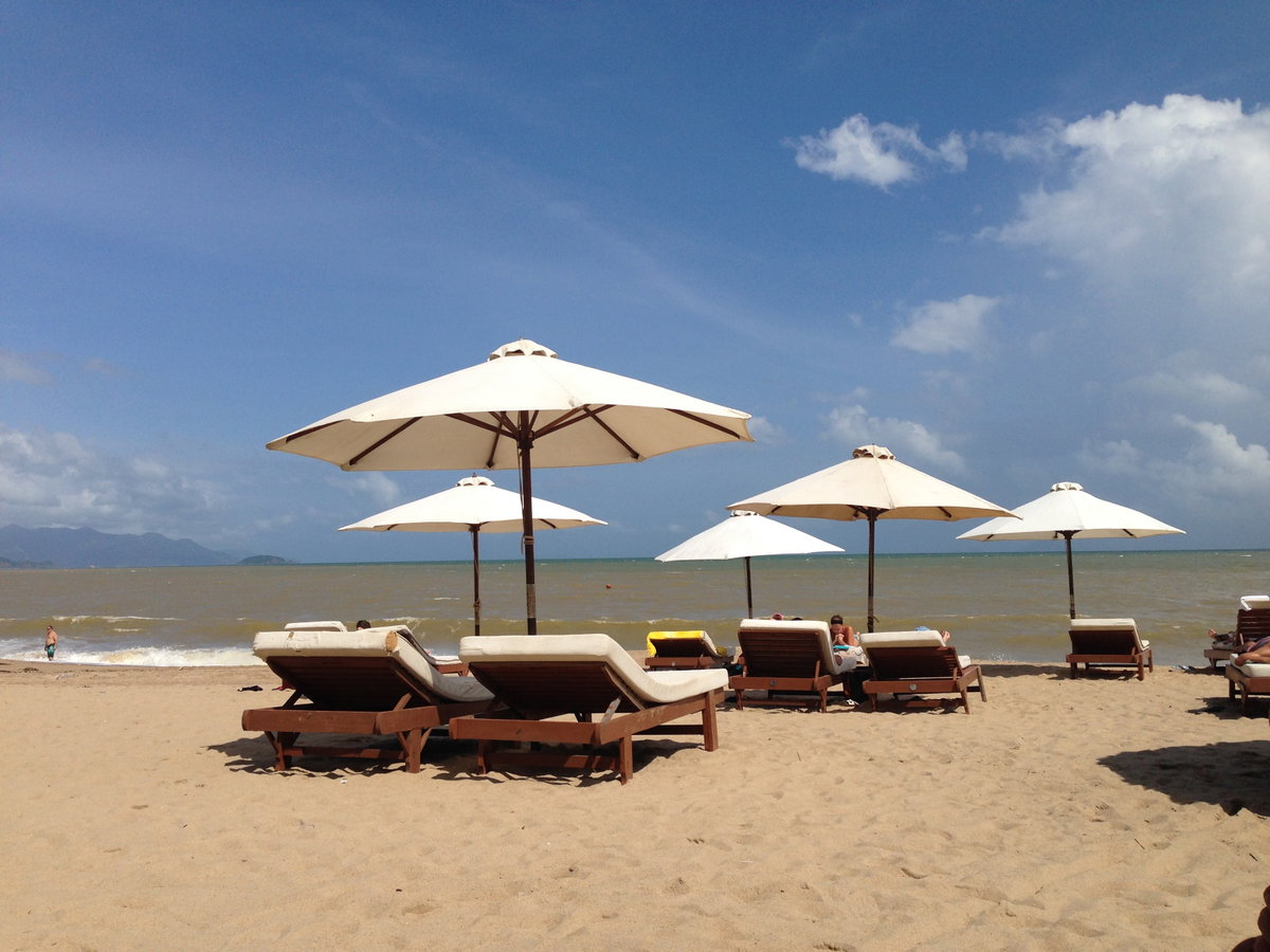 Plaĝo en Nha Trang 06, Nha Trang, Vietnam, 2013