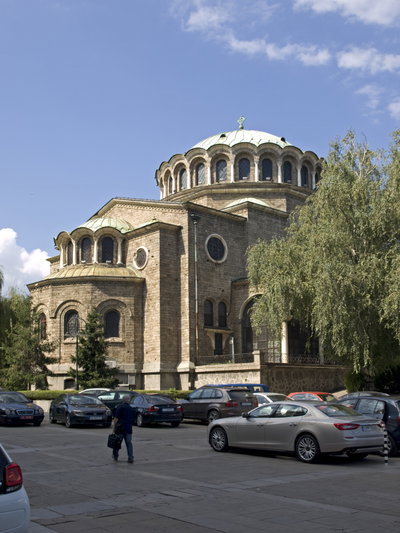 Saint Nedelya Church from northwest, Sofia — photos through time