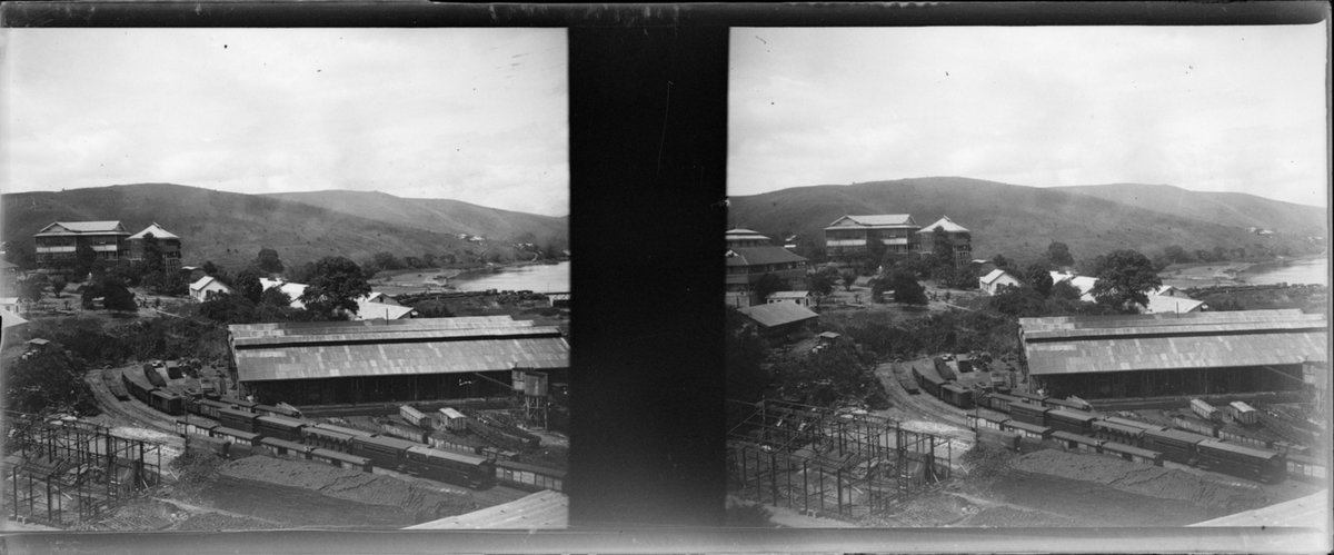 EU: Gare de Matadi, Congo #1571 (1913), Matadi, DR Congo, 1913