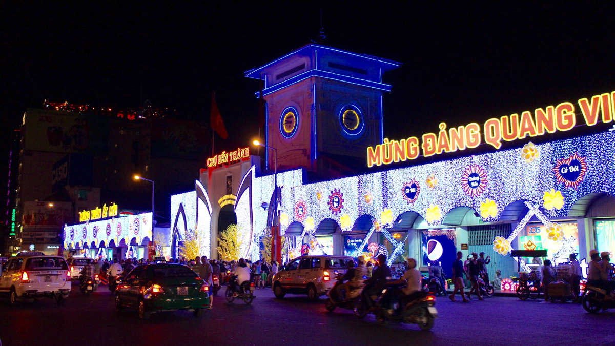 Cho Ben Thanh, phuong ben thanh quan 1, ho chi minhViệt Nam, Ho Chi Minh City, Vietnam, 2015