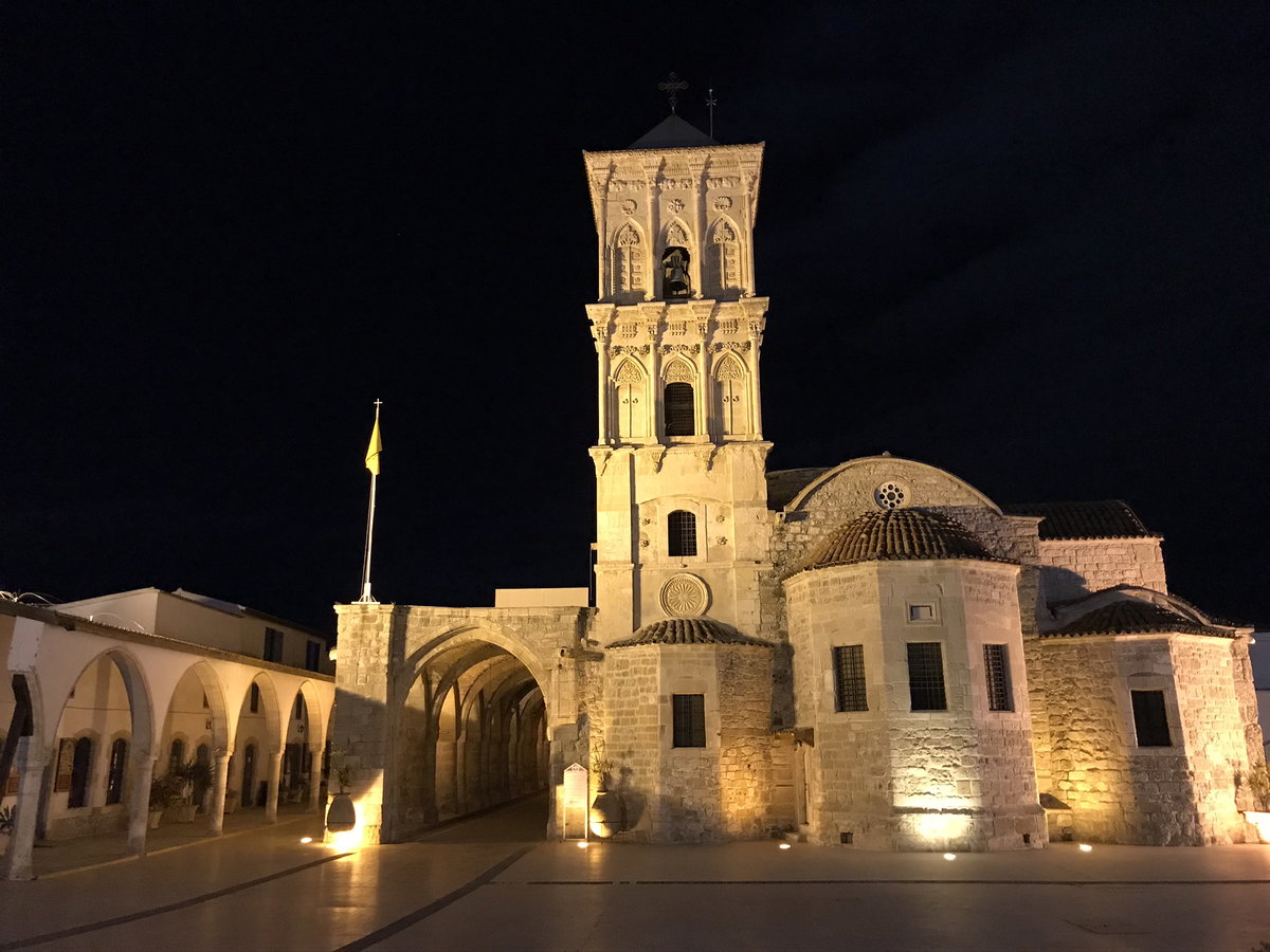 San Lázaro de noche, Larnaca, Cyprus, 2020