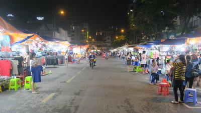Ben Thanh Night Market, Ho Chi Minh City, 2017