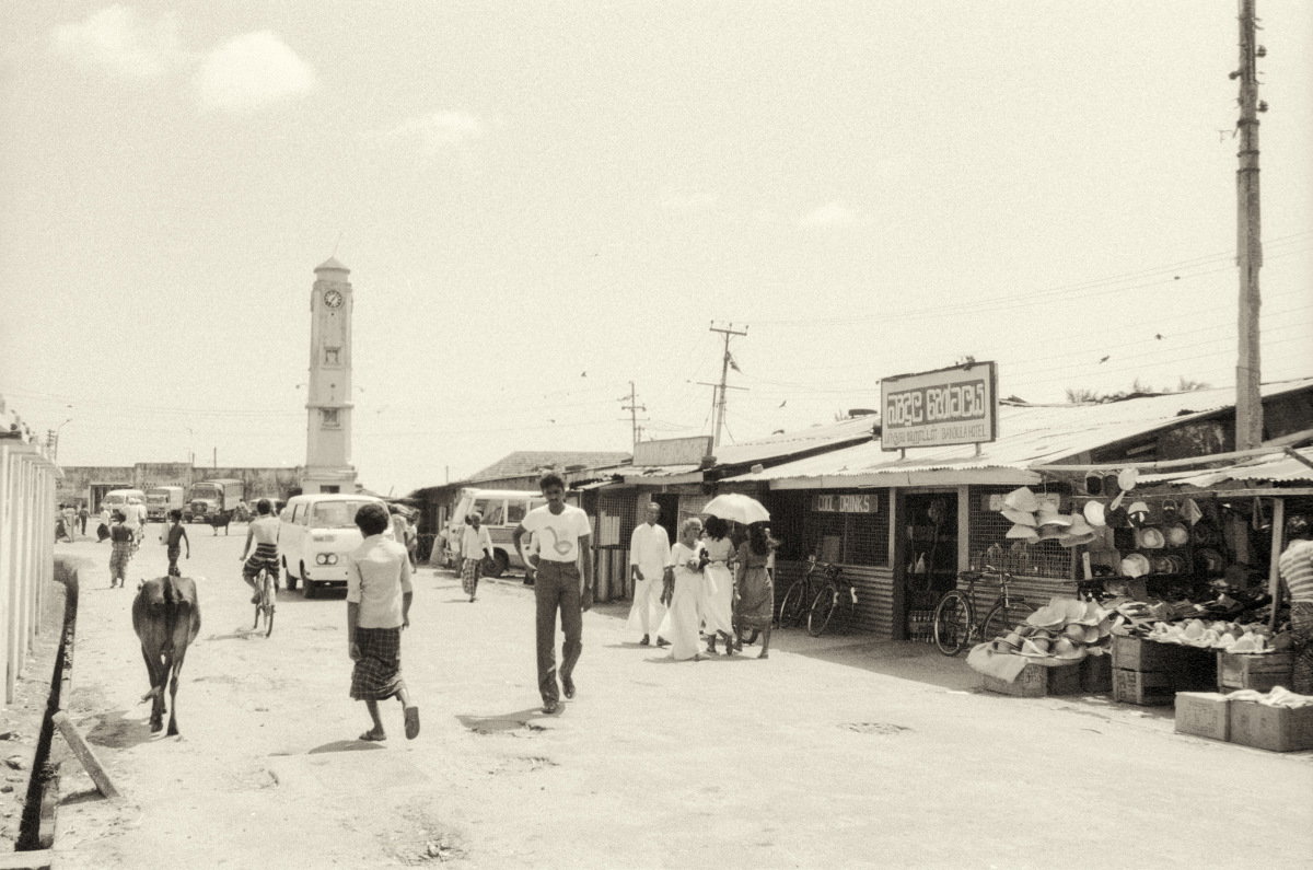 Trincomalee Watchtower, Trincomalee, Sri Lanka, 1984