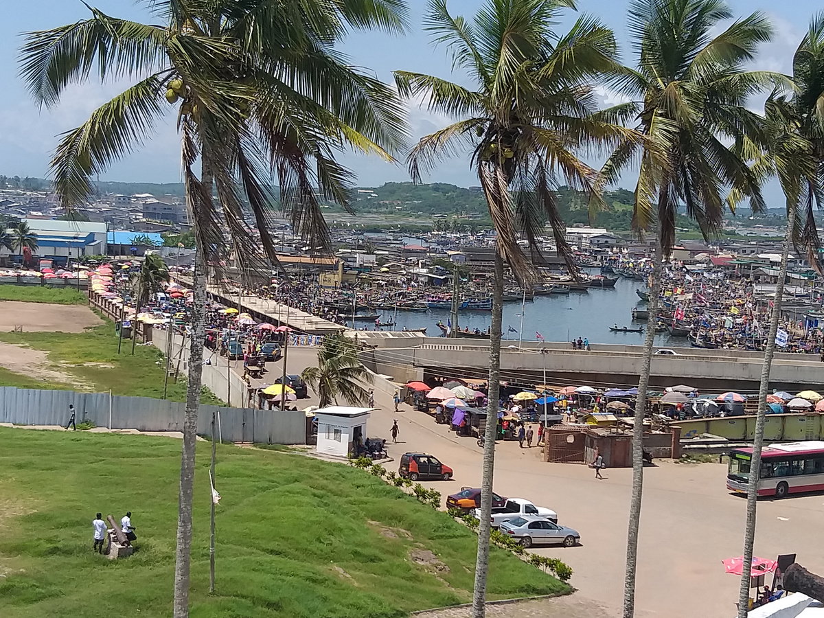 Elmina, a coastal town, Elmina, Ghana, 2019