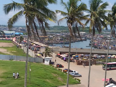 Elmina, a coastal town, Elmina, 2019